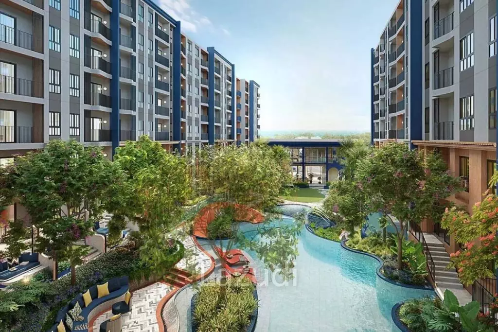 66 sqm condo at Cabanas Hua Hin in Nong Kae