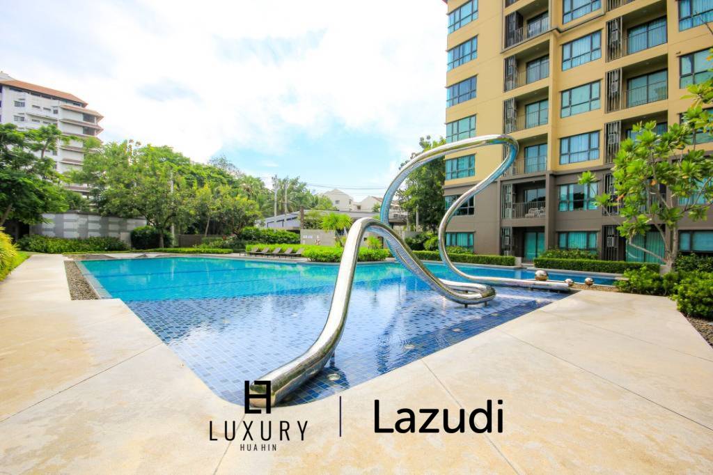 41.1 sqm 1 Bedroom at Rain Cha Am - Hua Hin