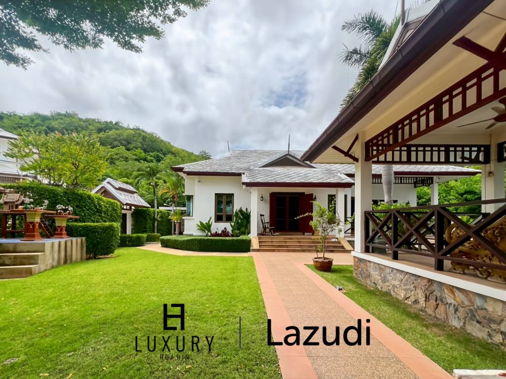 140 Sqm 2 Bedroom Pool villa on 840 sqm Plot in Baan Hua Hin Village