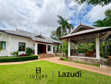 140 Sqm 2 Bedroom Pool villa on 840 sqm Plot in Baan Hua Hin Village