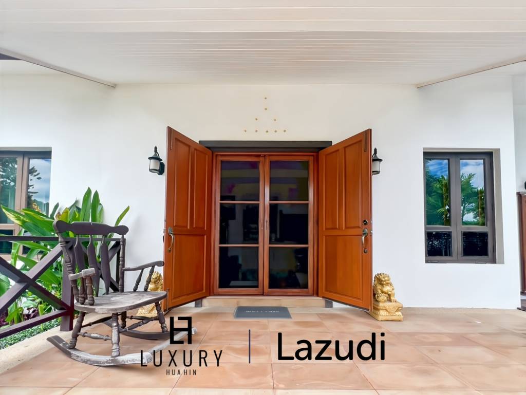 140 Sqm 2 Bedroom Pool villa on 840 sqm Plot in Baan Hua Hin Village