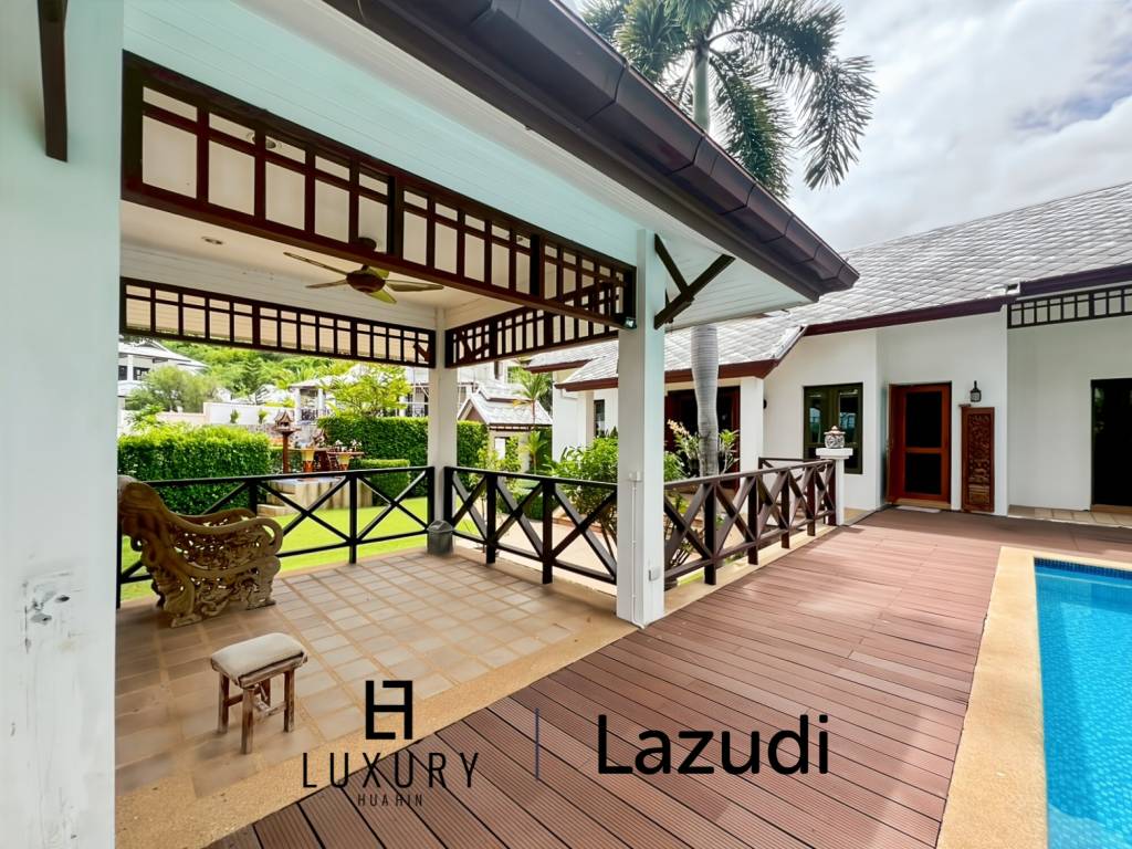 140 Sqm 2 Bedroom Pool villa on 840 sqm Plot in Baan Hua Hin Village