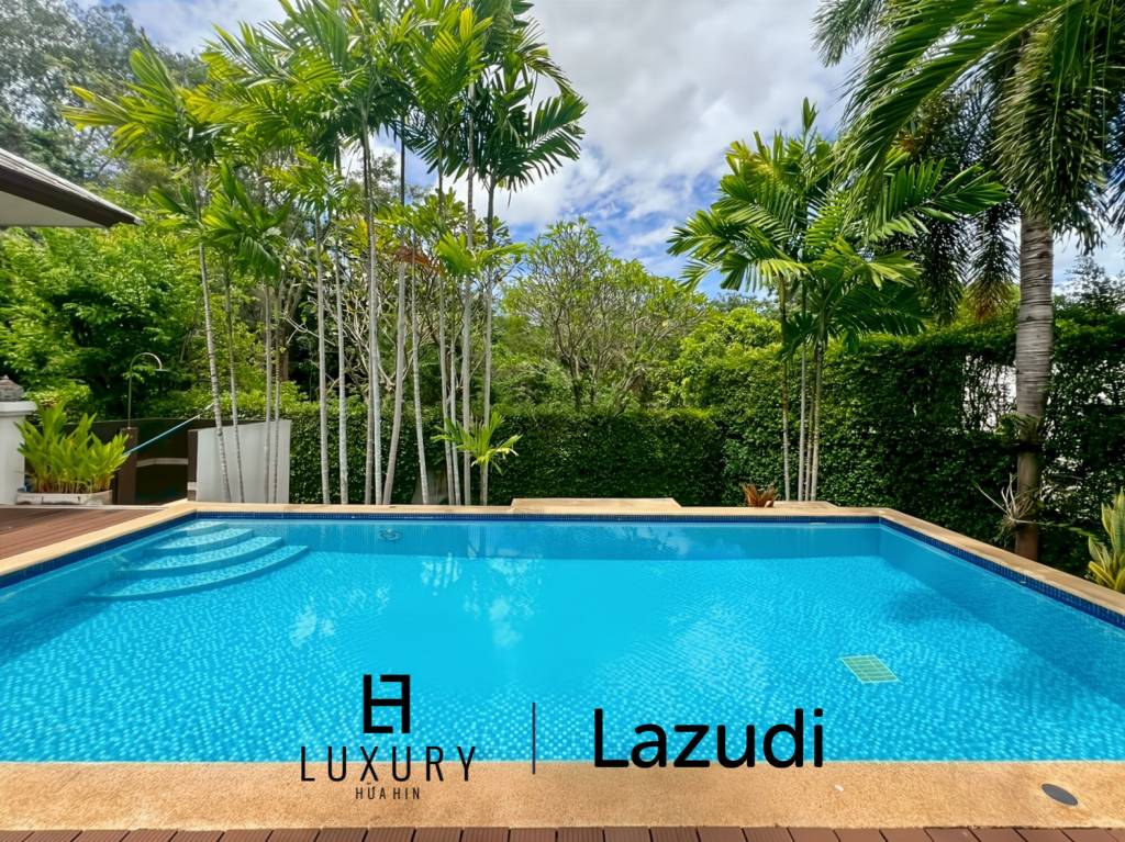 140 Sqm 2 Bedroom Pool villa on 840 sqm Plot in Baan Hua Hin Village