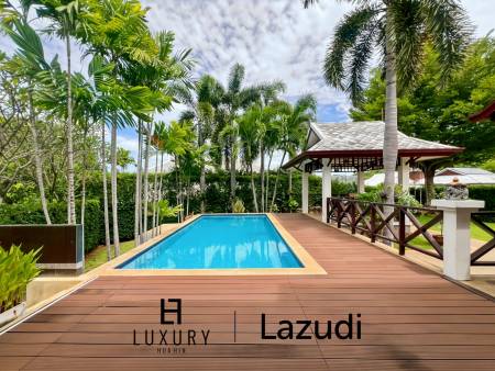 140 Sqm 2 Bedroom Pool villa on 840 sqm Plot in Baan Hua Hin Village