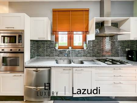 140 Sqm 2 Bedroom Pool villa on 840 sqm Plot in Baan Hua Hin Village