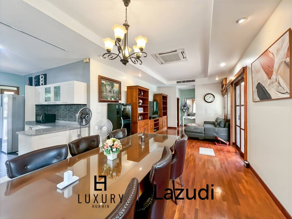 140 Sqm 2 Bedroom Pool villa on 840 sqm Plot in Baan Hua Hin Village