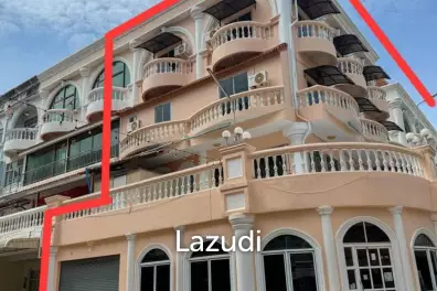 Prime 4-Story Commercial Building in Jomtien, Pattaya