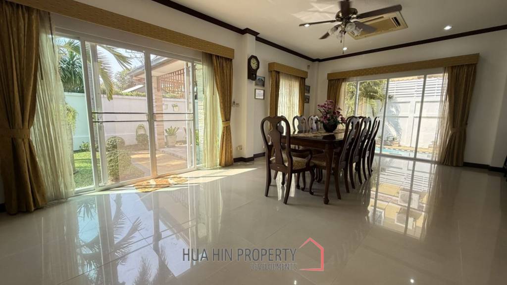 RESORT-STYLE PRIVATE POOL VILLA ON A SPACIOUS PLOT HUA HIN-CHA AM