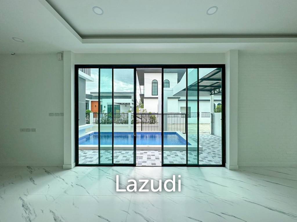 Modern 200 sqm 3-Bed Pool Villa in Hin Lek Fai