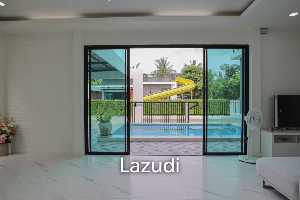 Modern 200 sqm 3-Bed Pool Villa in Hin Lek Fai