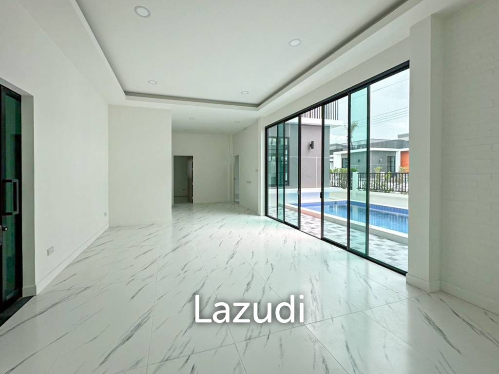 Modern 200 sqm 3-Bed Pool Villa in Hin Lek Fai