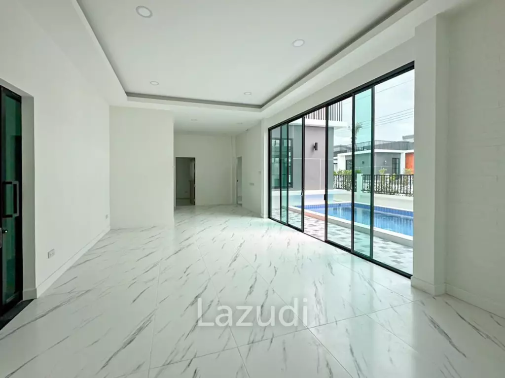 Modern 200 sqm 3-Bed Pool Villa in Hin Lek Fai