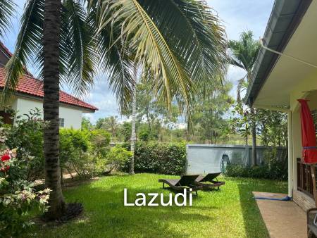 Beautiful 2-bedroom house with large land plot and garden