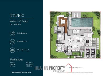 New Luxury pool villa in Nong Kae Hua Hin Botanica Luxury