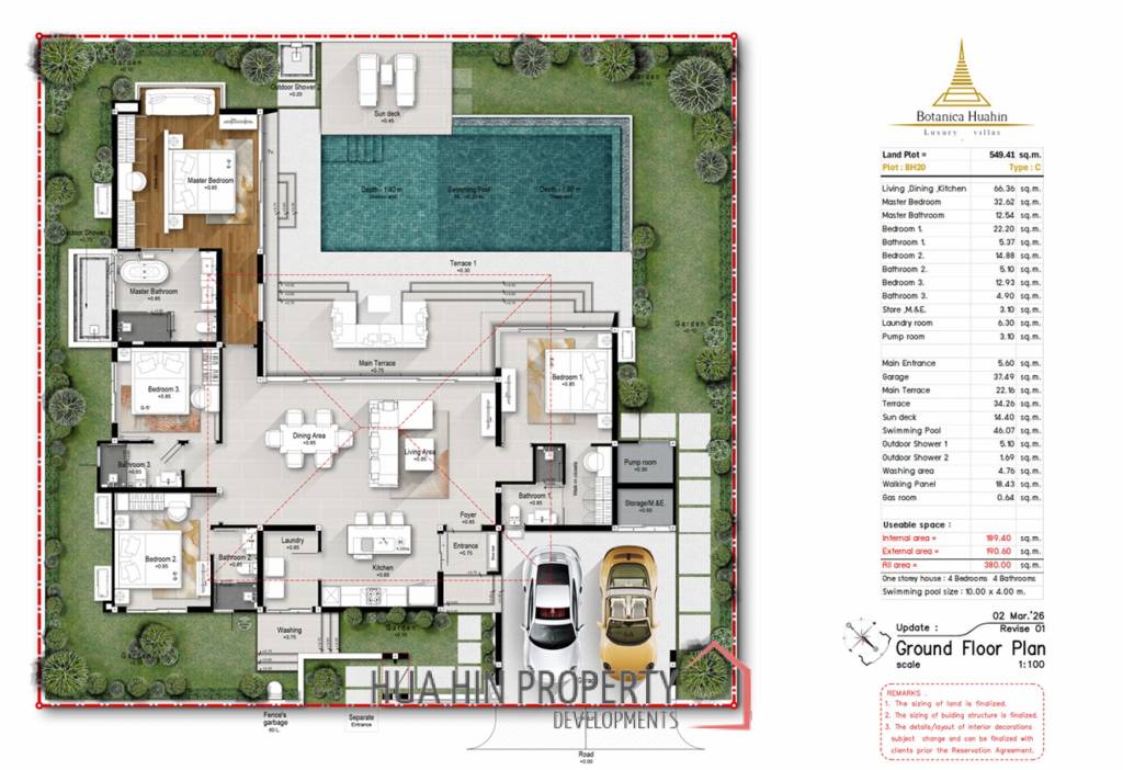 New Luxury pool villa in Nong Kae Hua Hin Botanica Luxury