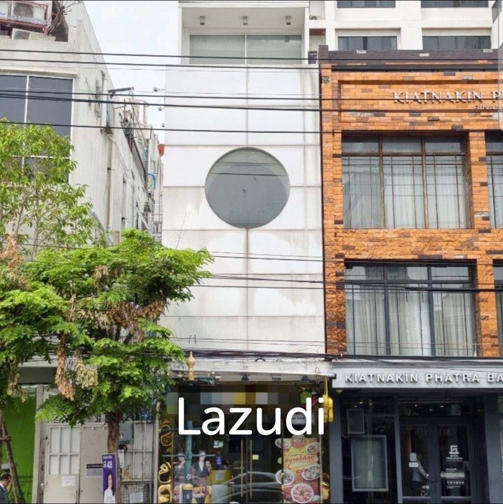 Main Thong Lo Shophouse Opportunity | 4 Floors | Beside brand new Market Place Thong Lo