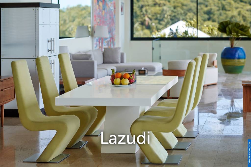 Elegant 4-Bedroom Sea View Pool Villa in Lamai