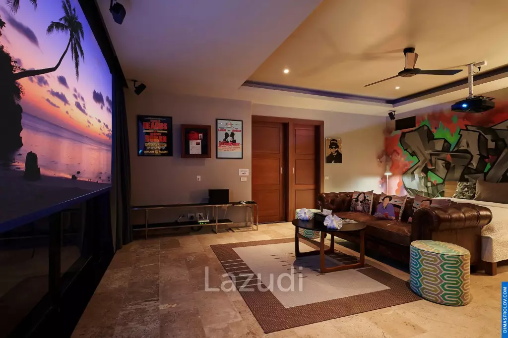 Elegant 4-Bedroom Sea View Pool Villa in Lamai