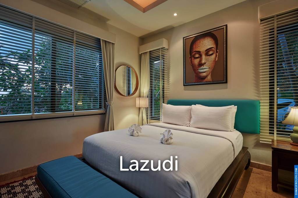 Elegant 4-Bedroom Sea View Pool Villa in Lamai