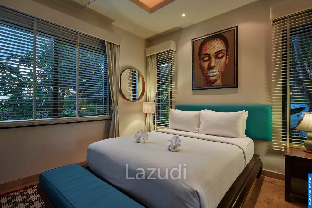 Elegant 4-Bedroom Sea View Pool Villa in Lamai