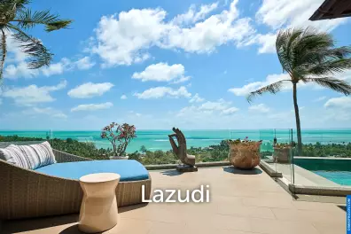 Elegant 4-Bedroom Sea View Pool Villa in Lamai