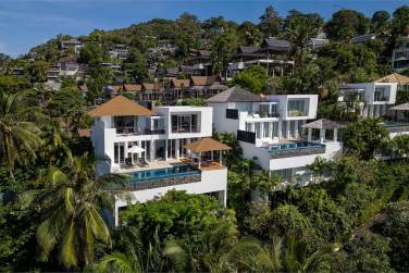 Exclusive 6-Bedroom Pool Villa with Stunning Panoramic Views of Surin Beach
