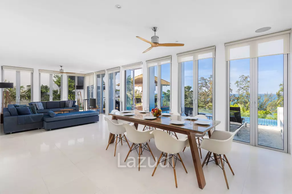 Exclusive 6-Bedroom Pool Villa with Stunning Panoramic Views of Surin Beach