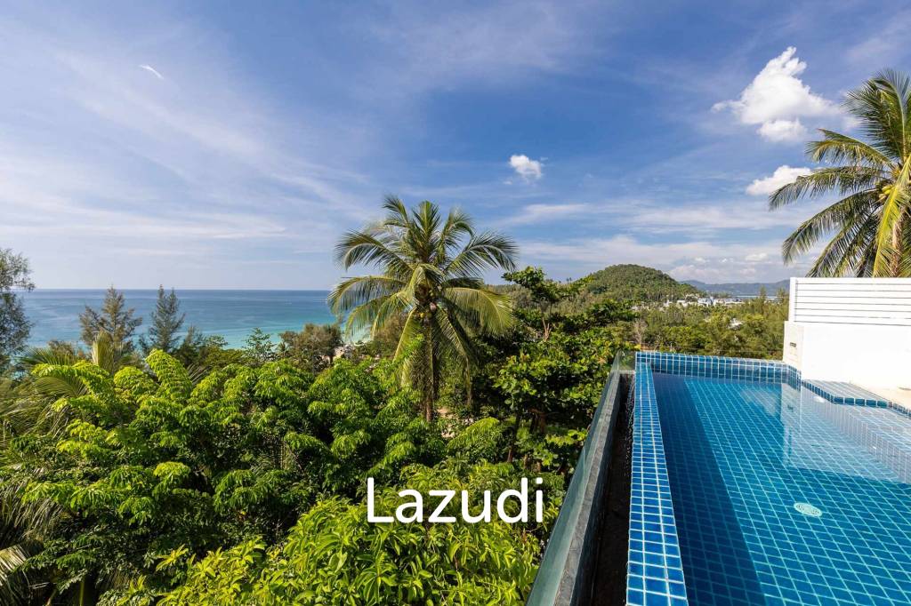 Exclusive 6-Bedroom Pool Villa with Stunning Panoramic Views of Surin Beach