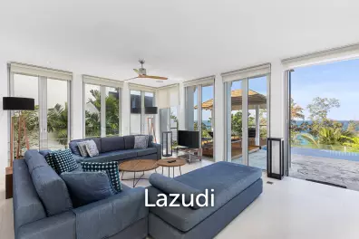 Exclusive 6-Bedroom Pool Villa with Stunning Panoramic Views of Surin Beach