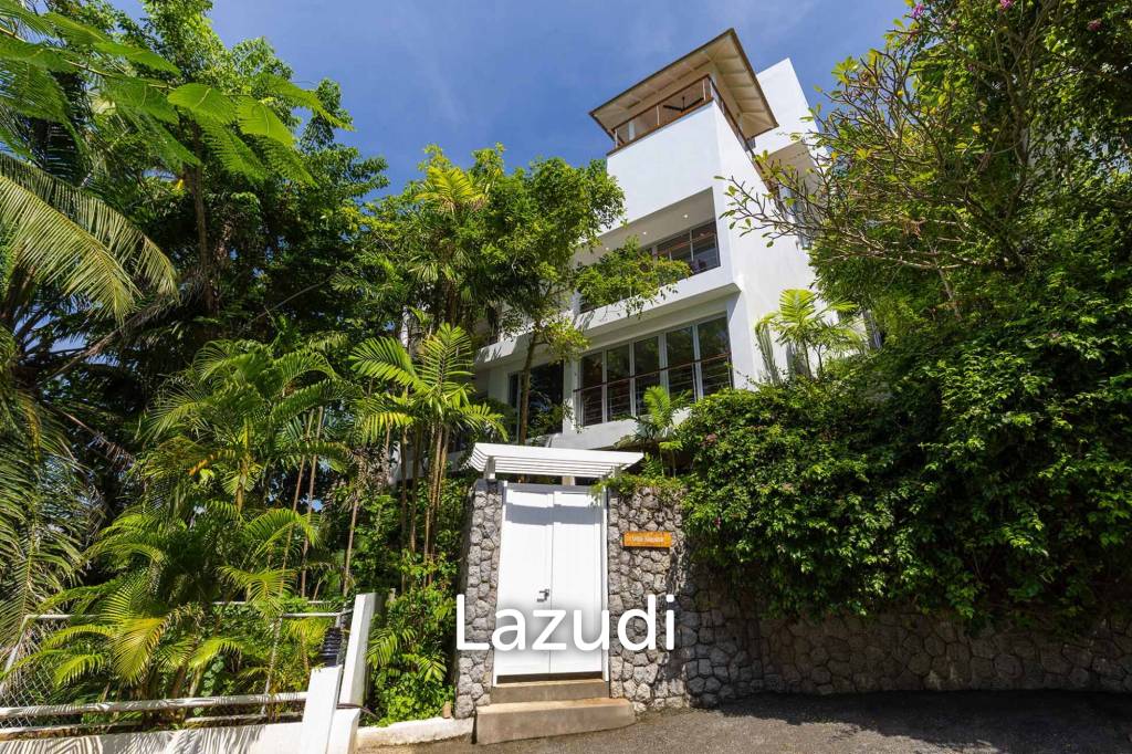 Exclusive 6-Bedroom Pool Villa with Stunning Panoramic Views of Surin Beach