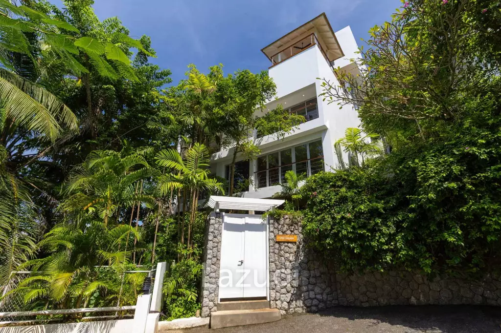 Exclusive 6-Bedroom Pool Villa with Stunning Panoramic Views of Surin Beach