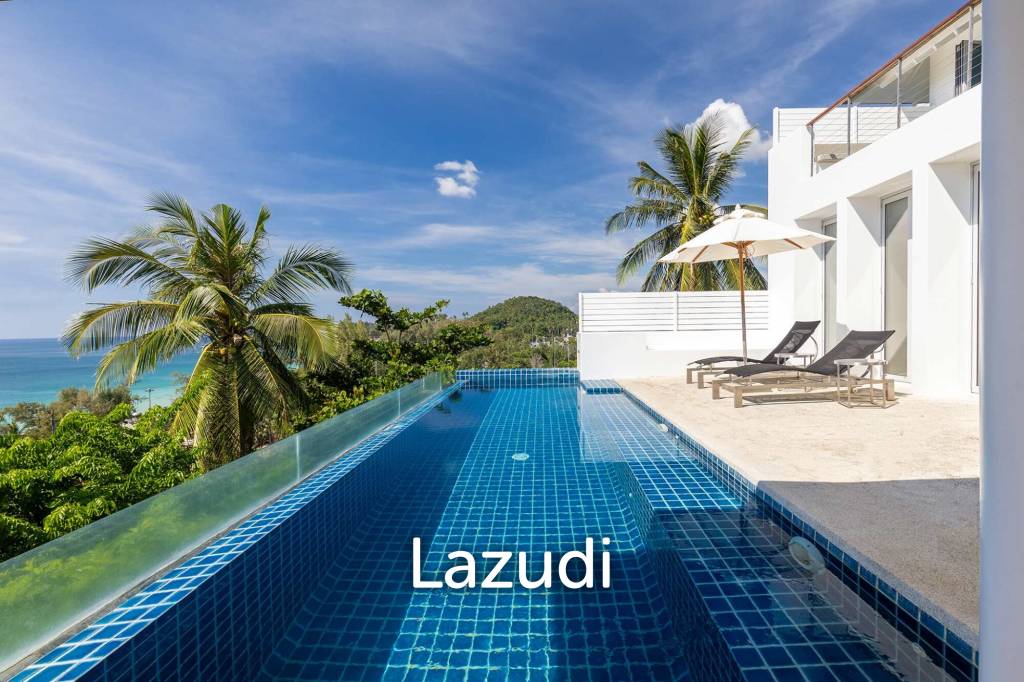 Exclusive 6-Bedroom Pool Villa with Stunning Panoramic Views of Surin Beach