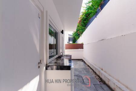modern pool villa in Sivana Gardens Hua Hin