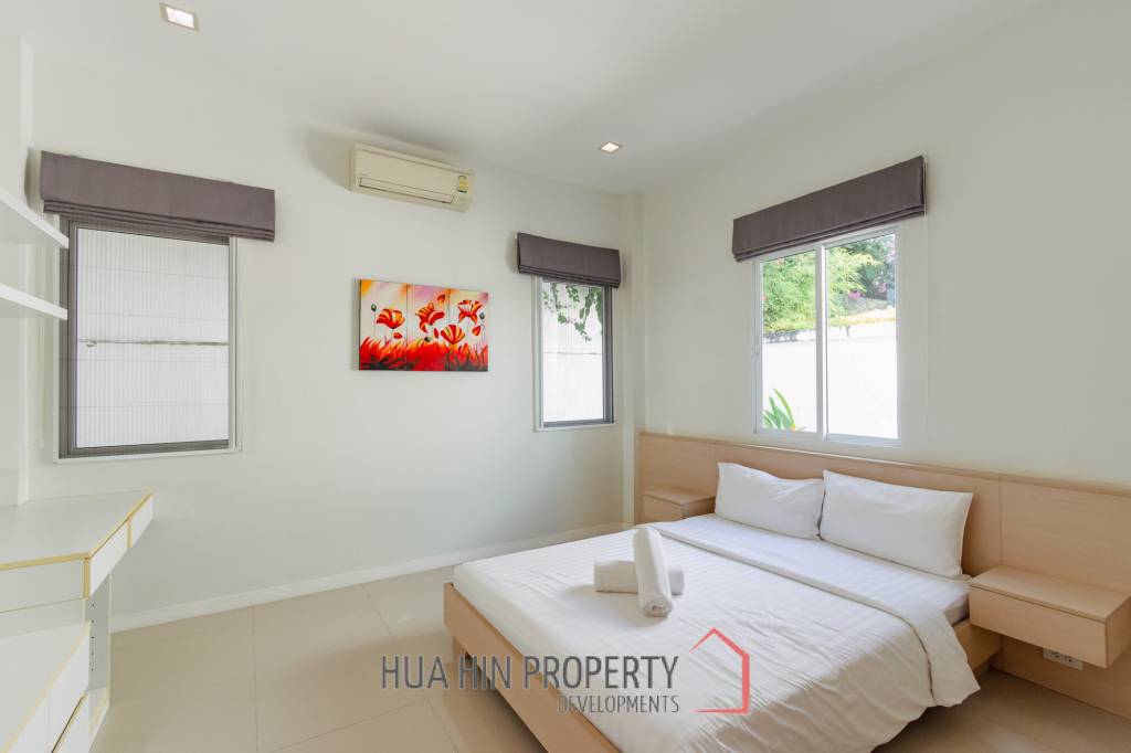 modern pool villa in Sivana Gardens Hua Hin