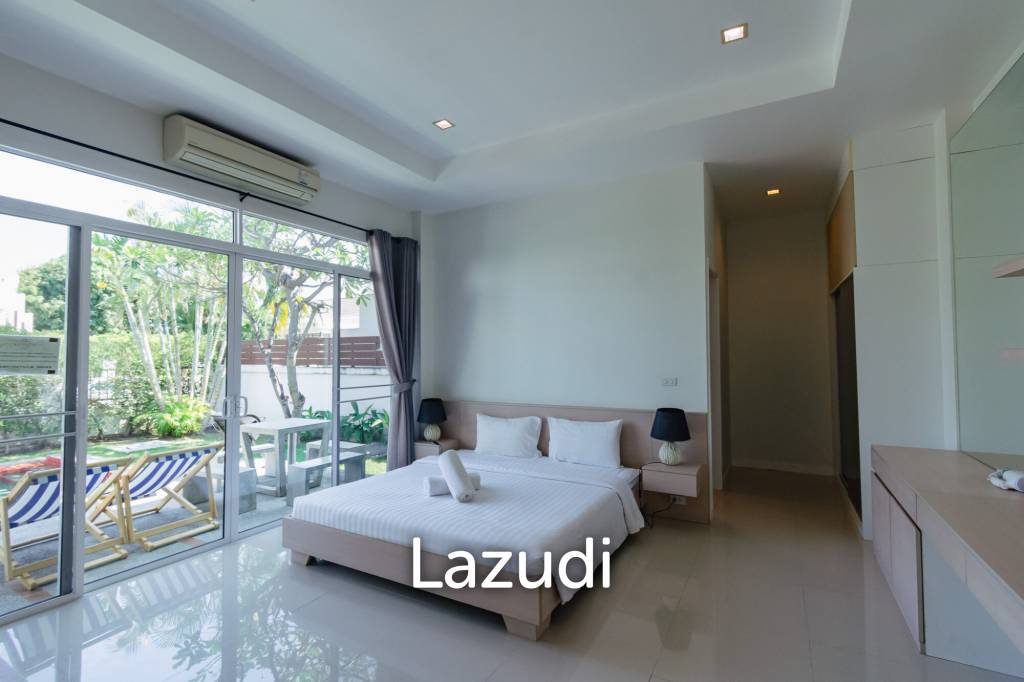 modern pool villa in Sivana Gardens Hua Hin