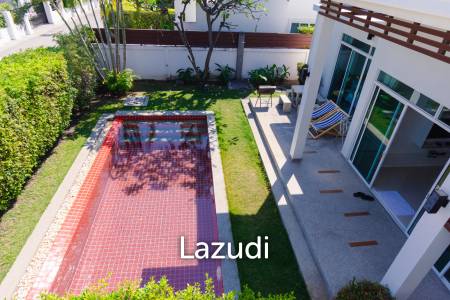 modern pool villa in Sivana Gardens Hua Hin