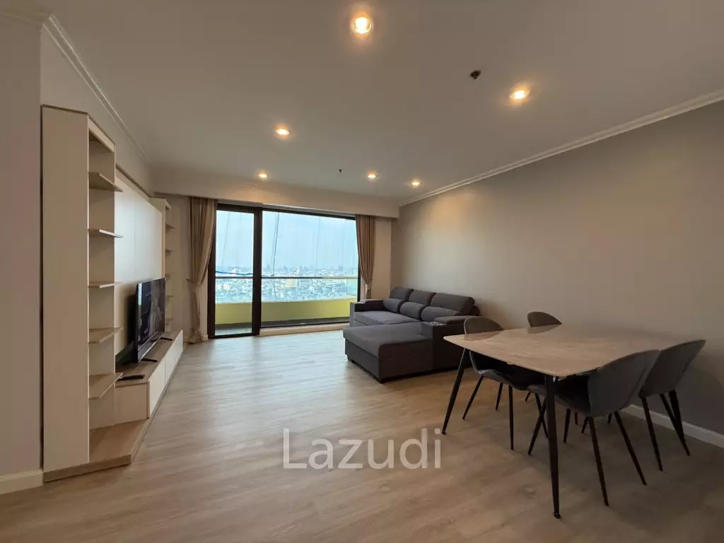 1 bedroom 1 bathroom condo 65 sqm. Baan Chao Praya for rent