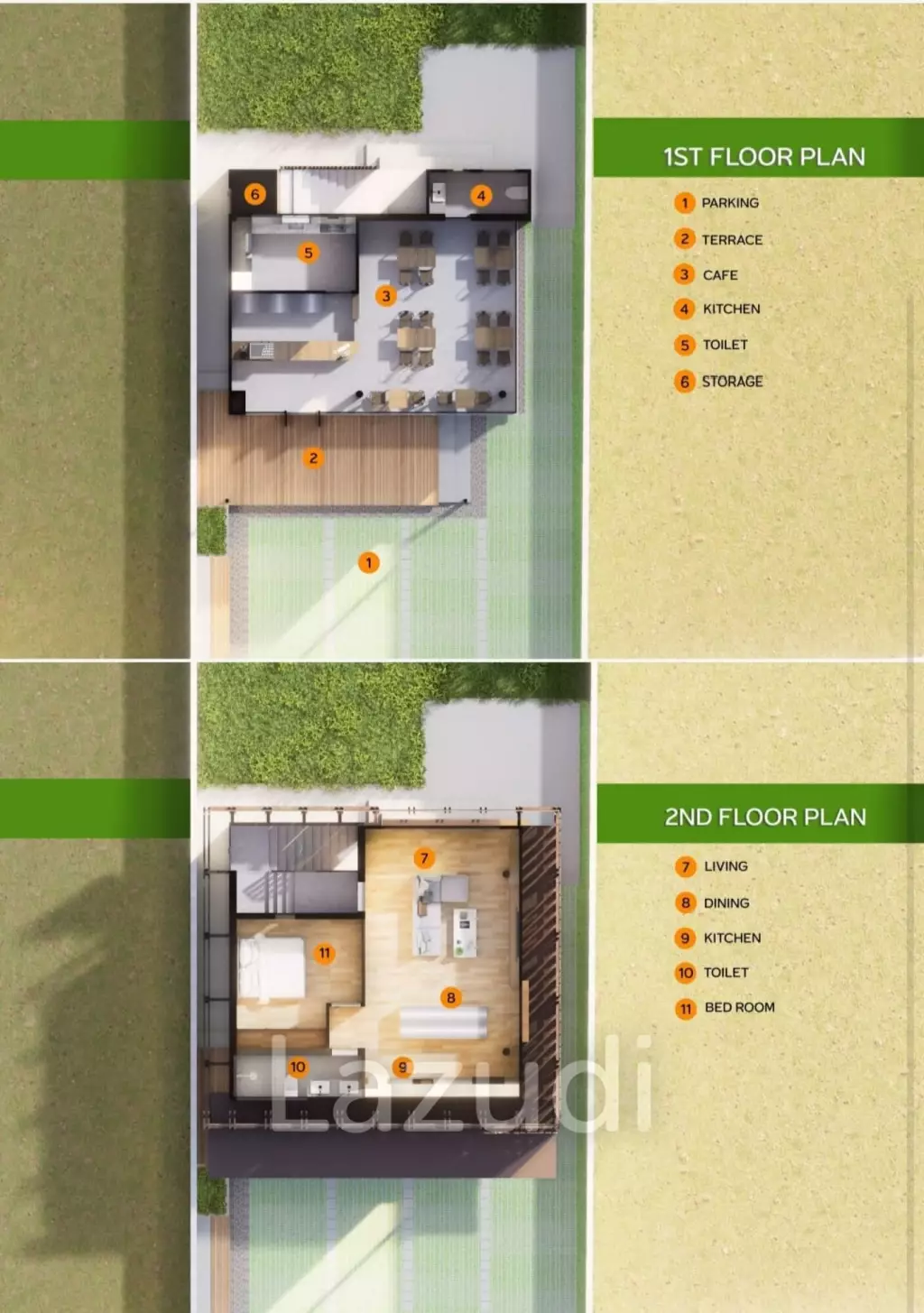 Modern 2-storey home office with pool in Ao Nang Krabi