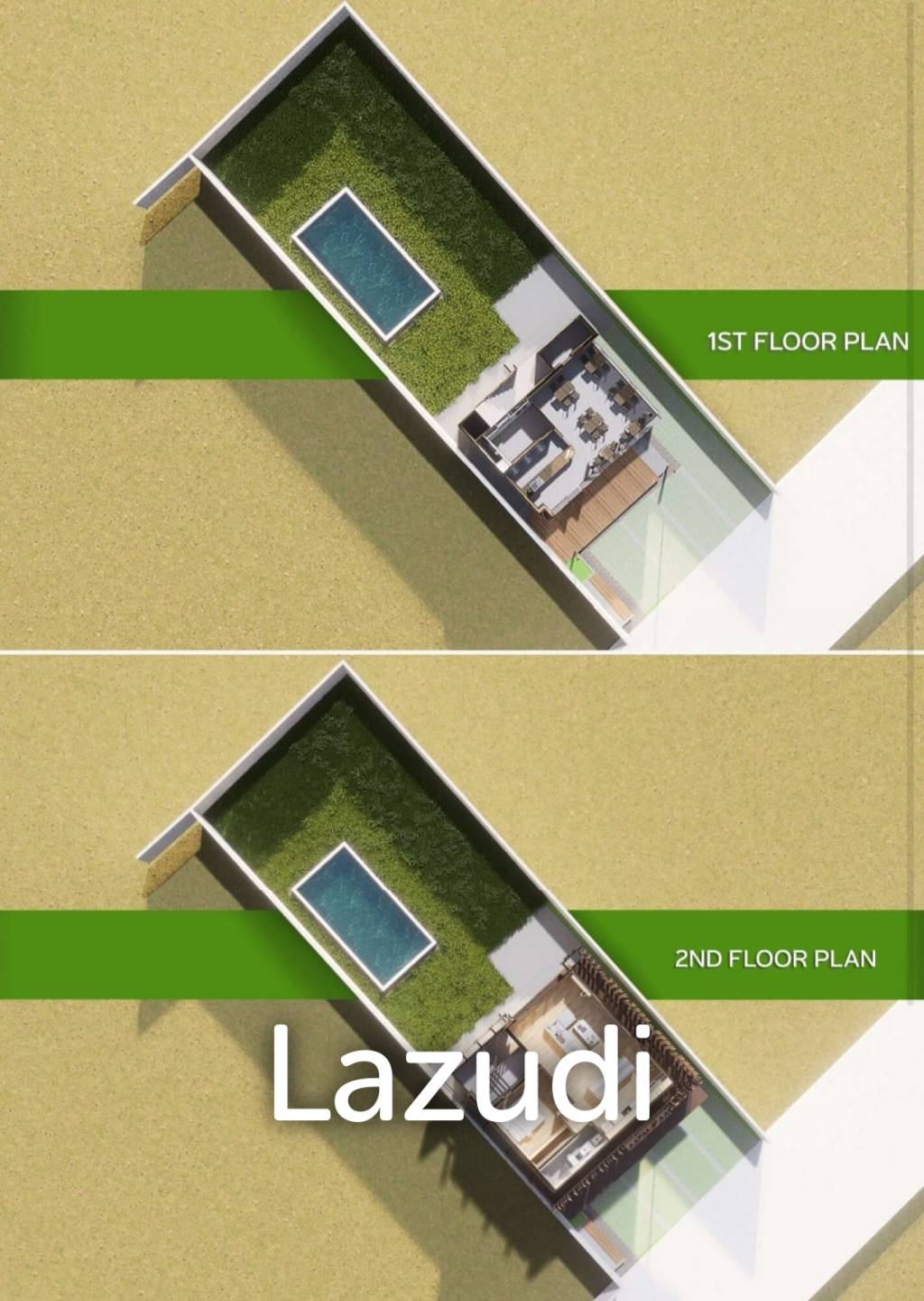 Modern 2-storey home office with pool in Ao Nang Krabi