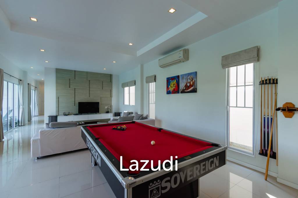 429 sqm modern pool villa with rooftop terrace in Nong Kae Hua Hin