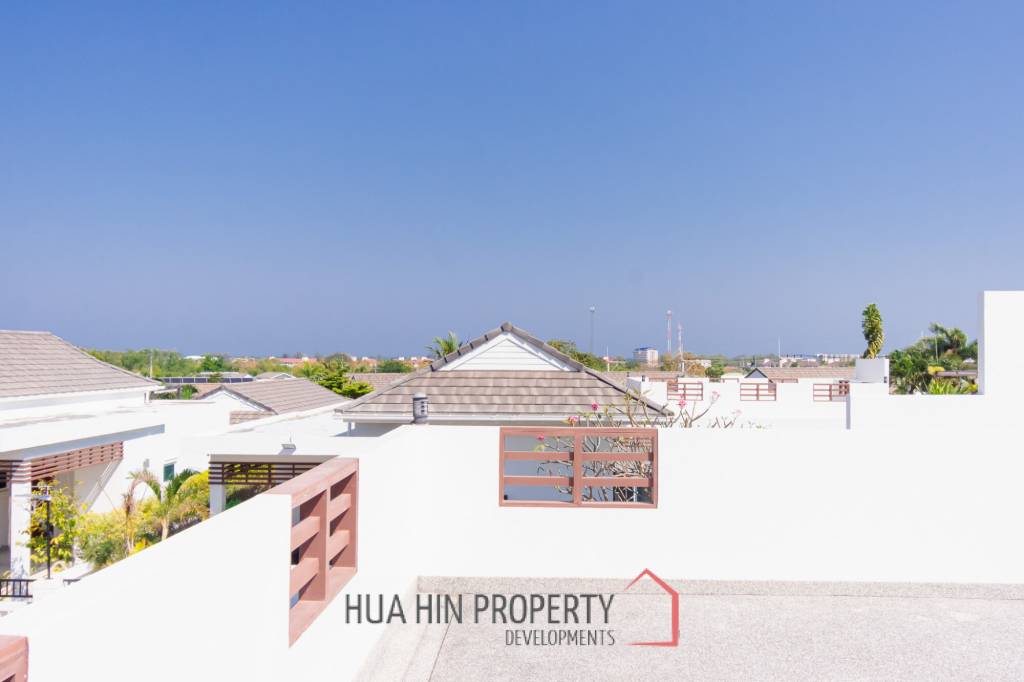 429 sqm modern pool villa with rooftop terrace in Nong Kae Hua Hin