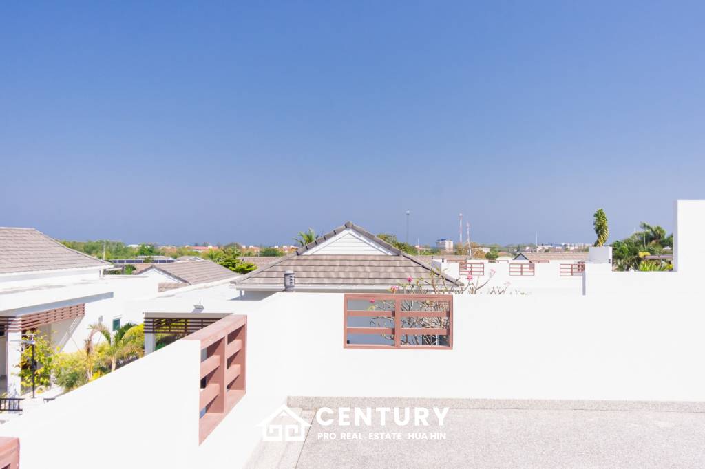 429 sqm modern pool villa with rooftop terrace in Nong Kae Hua Hin