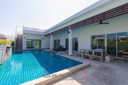 429 sqm modern pool villa with rooftop terrace in Nong Kae Hua Hin