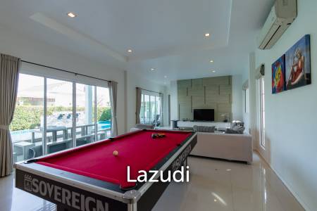 429 sqm modern pool villa with rooftop terrace in Nong Kae Hua Hin