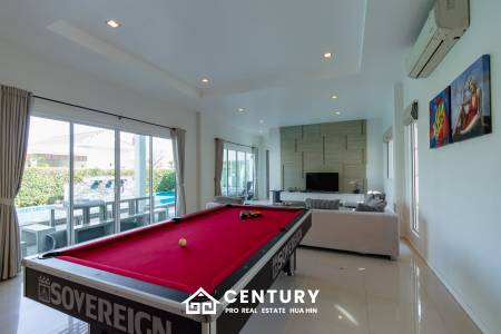 429 sqm modern pool villa with rooftop terrace in Nong Kae Hua Hin