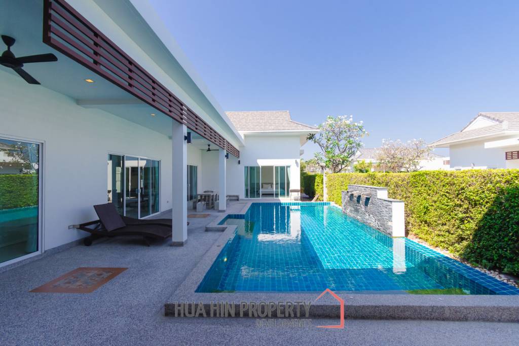 429 sqm modern pool villa with rooftop terrace in Nong Kae Hua Hin
