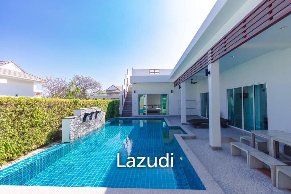 429 sqm modern pool villa with rooftop terrace in Nong Kae Hua Hin
