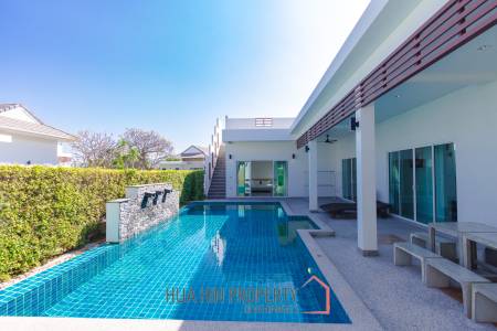 429 sqm modern pool villa with rooftop terrace in Nong Kae Hua Hin
