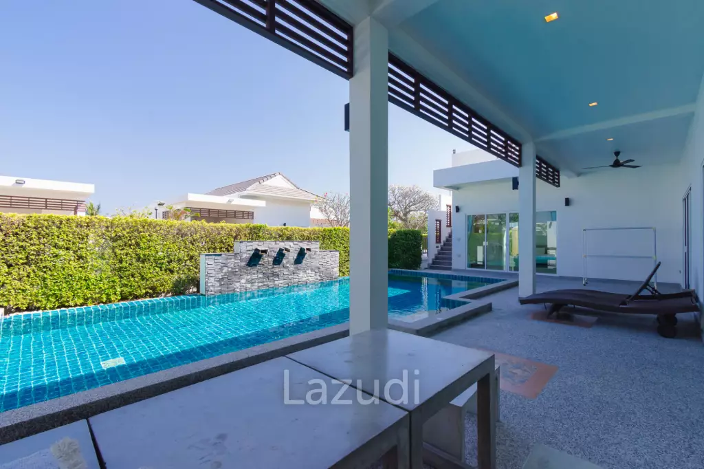 429 sqm modern pool villa with rooftop terrace in Nong Kae Hua Hin