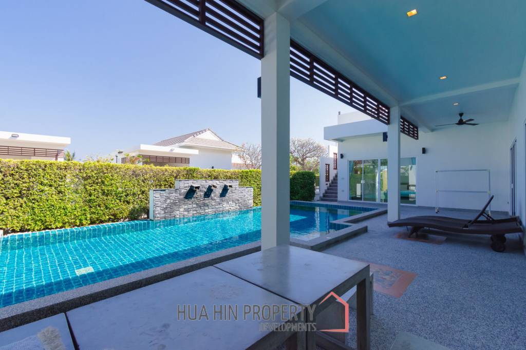 429 sqm modern pool villa with rooftop terrace in Nong Kae Hua Hin